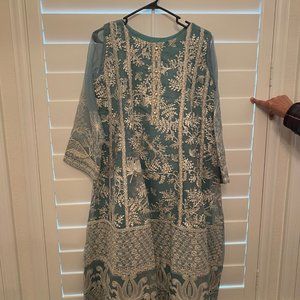 Formal Organza suit 2pc (Pakistani)